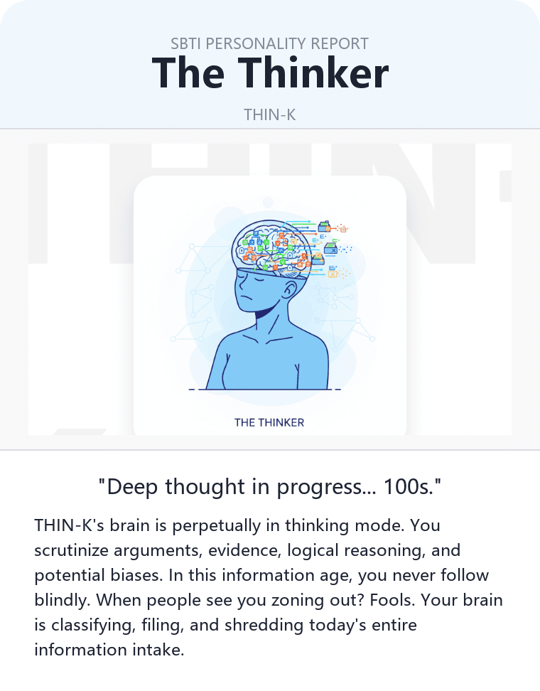 THIN-K - The Thinker