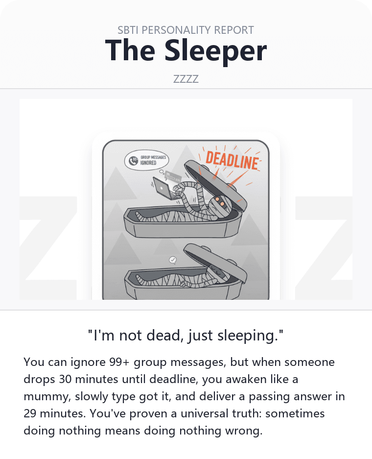 ZZZZ - The Sleeper