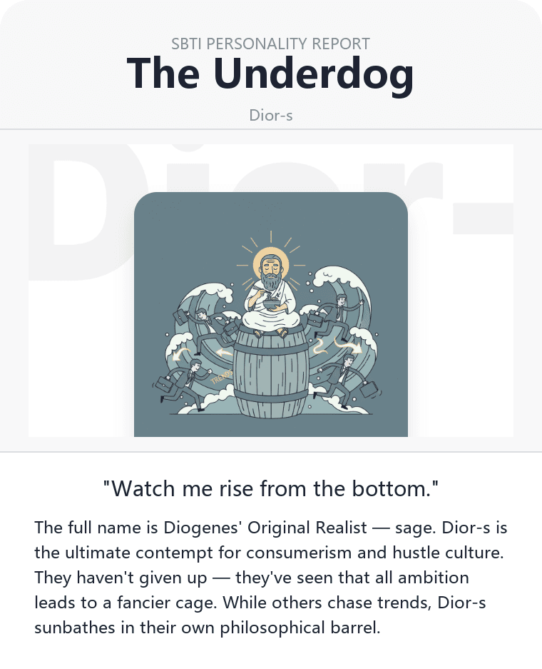Dior-s - The Underdog